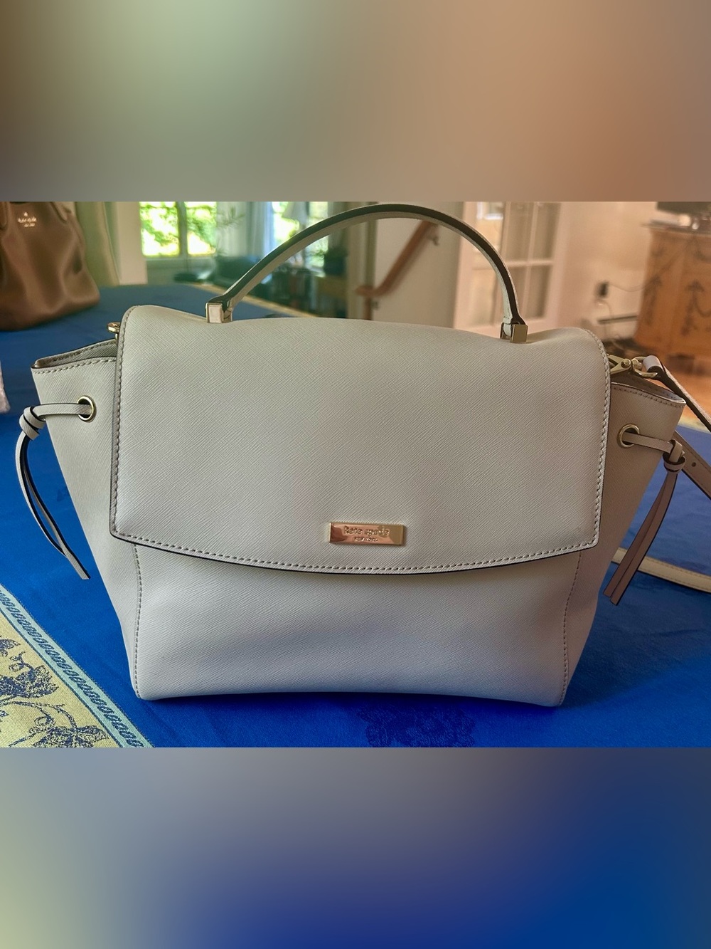 Kate Spade Cream Top-Handle Satchel